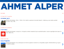 Tablet Screenshot of ahmetalper.com